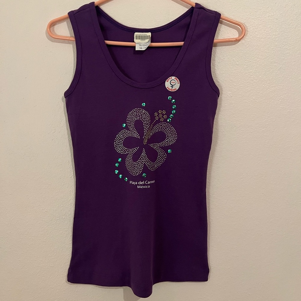 Authentic Mexico Studded Tank